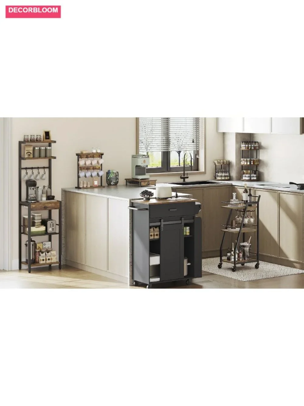 35 Capacity Coffee Pod Drawer Holder Sliding Mesh Basket